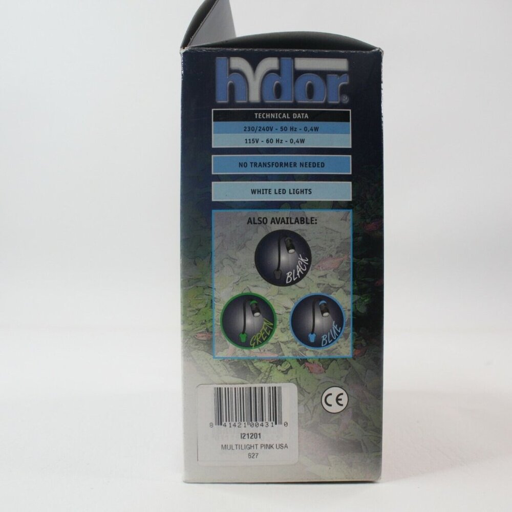 Hydor Multi Pink Light Water Resistant All Purpose Illuminating System NEW - Picture 5 of 6